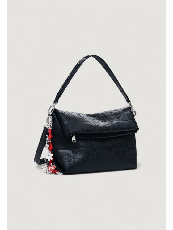 Desigual Desigual Τσάντα BAG_ALL MICKEY LOVERTY 4 Μαύρο