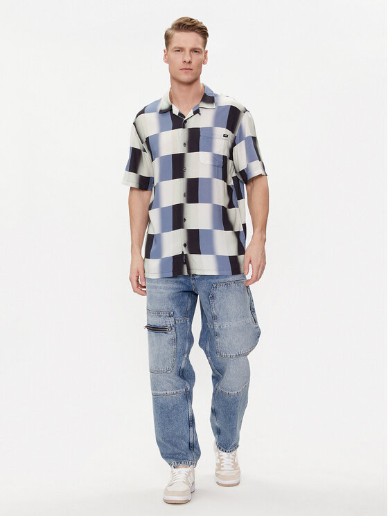 Vans Vans Cămașă Emory Ss Woven VN000G7E Albastru Regular Fit