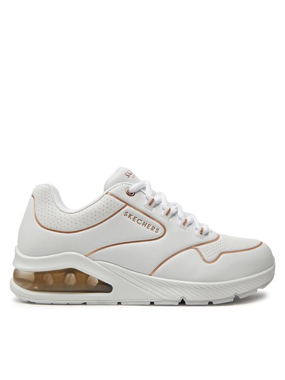 Skechers Snīkeri Golden Trim 155637/WTGD Balts