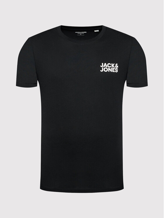 Jack & Jones Jack & Jones Komplet t-shirt majic﻿ Corp Logo 12191762 Pisana Regular Fit