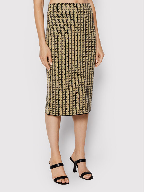 Victoria Victoria Beckham Victoria Victoria Beckham Bleistiftrock 1322KSK003784A Beige Slim Fit