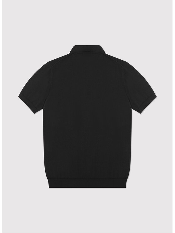 Pako Lorente Pako Lorente Polo P25WF-TX-007 Czarny Classic Fit