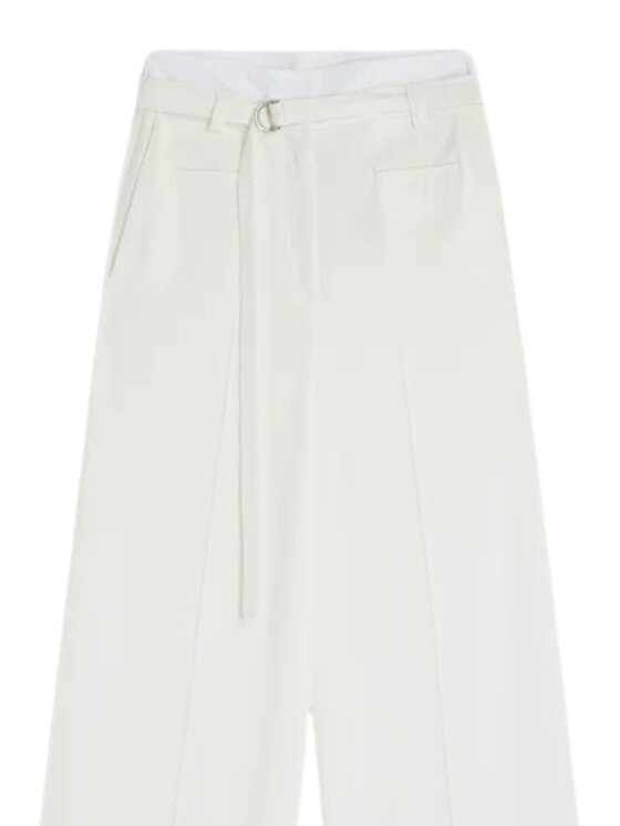 Liviana Conti Liviana Conti Pantaloni invernali f5ss37-a08-1 Bianco Regular Fit