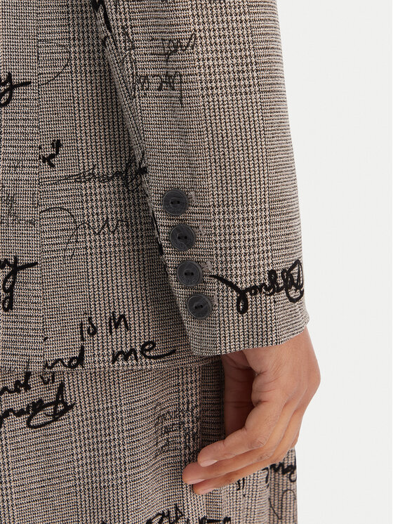 Desigual Desigual Піджак 26SWEW03 Коричневий Regular Fit