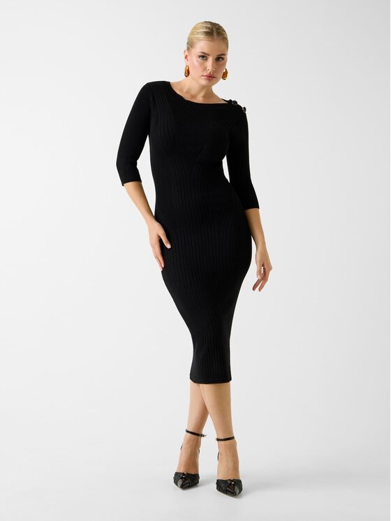 Marciano Guess Marciano Guess Každodenní šaty 180434 Černá Classic Fit