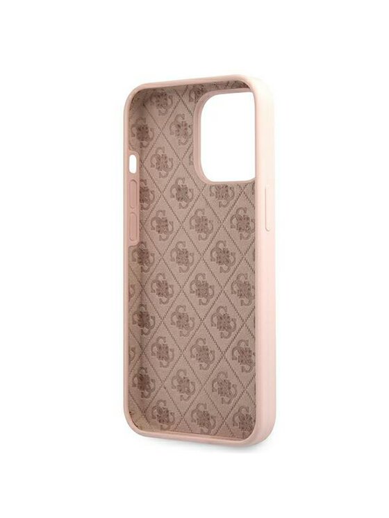 Guess Guess Etui na telefon iPhone 13 Pro Max Różowy