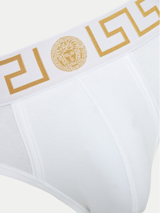 Versace Versace Набір з 2 пар сліпів AU10180 1A10011 Чорний