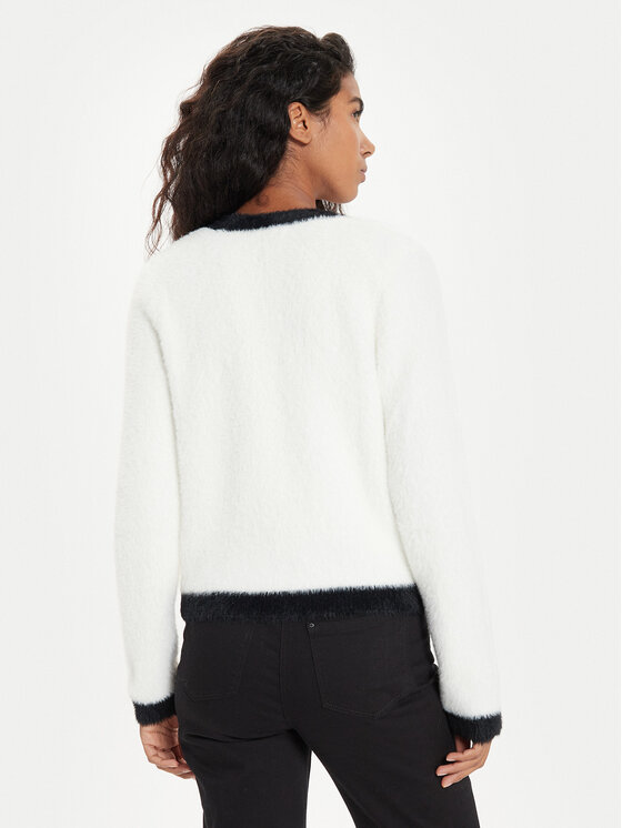 Morgan Morgan Cardigan 242-MOGUIN Bianco Regular Fit