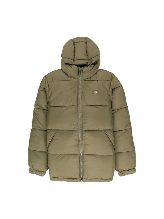 Dickies Dickies Giubbotto piumino Waldenburg Hooded Verde Regular Fit