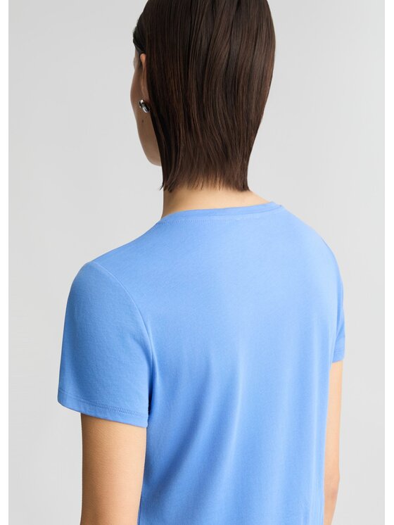 Liu Jo Liu Jo T-shirt WA5143JS923M9442 Celeste Regular Fit