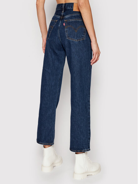 Levi's® Levi's® Τζιν Ribcage Ankle 72693-0072 Σκούρο μπλε Straight Fit