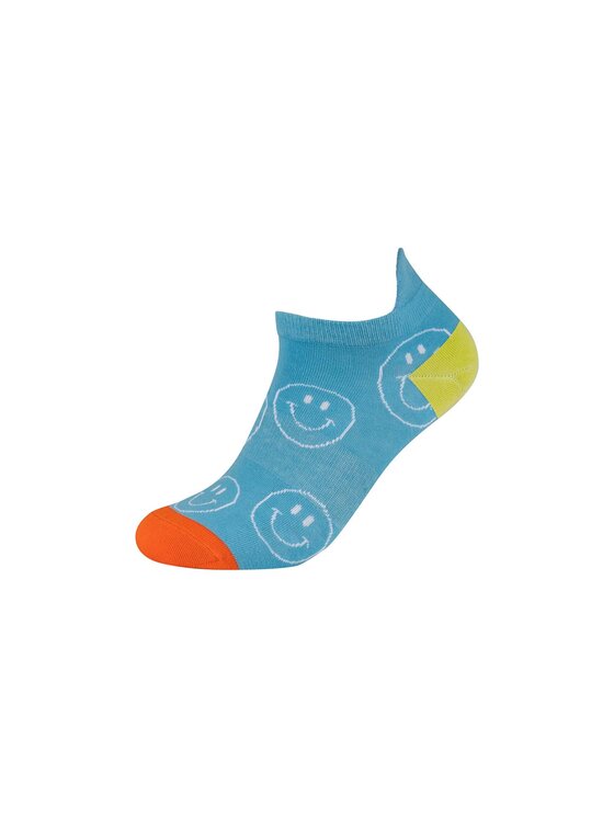 Fun Socks Fun Socks Skarpety wysokie unisex ORGANIC COTTON MOTIFS SOCKS IN BOX 3P Kolorowy