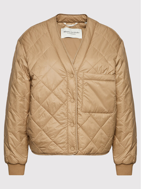 Marc O'Polo Marc O'Polo Преходно яке 201 0824 70079 Бежов Relaxed Fit