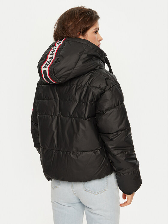 Hunter Hunter Μπουφάν χειμωνιάτικο Edine HARW1416242 Μαύρο Regular Fit