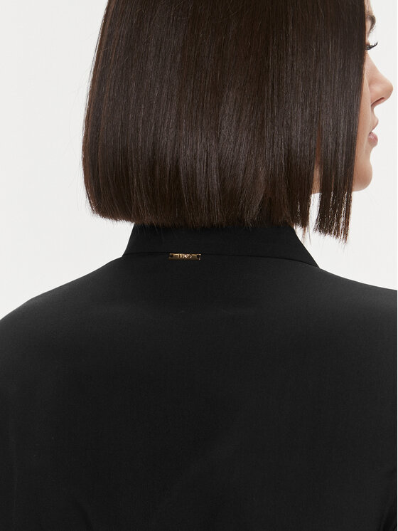 Liu Jo Liu Jo Сукня-сорочка MF3136 T9121 Чорний Regular Fit