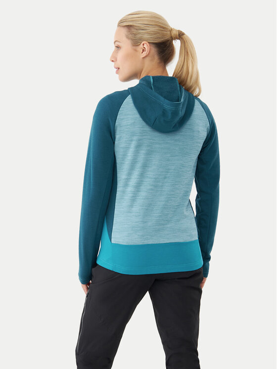 Viking Viking Felpa Delmore Hoodie 720/25/5584 Turchese Regular Fit