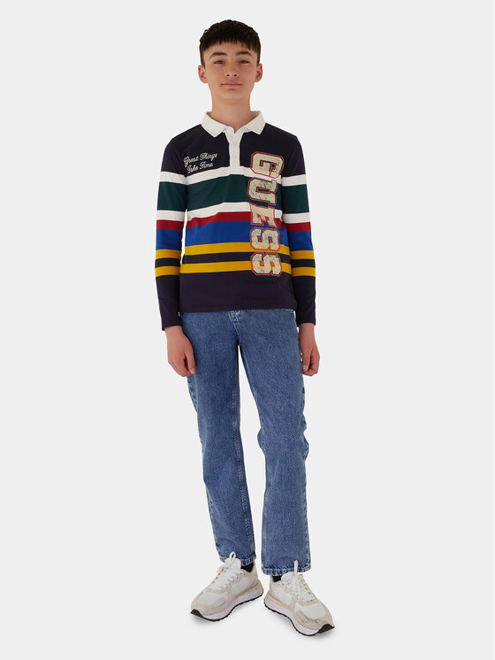 Guess Guess Džínsy L4RA04 D45E0 Tmavomodrá Relaxed Fit