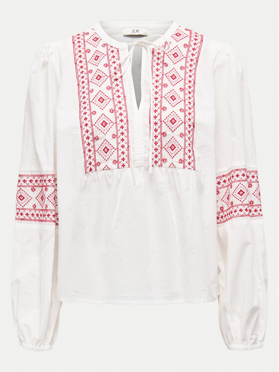 JDY JDY Bluse Lulu 15345478 Weiß Regular Fit