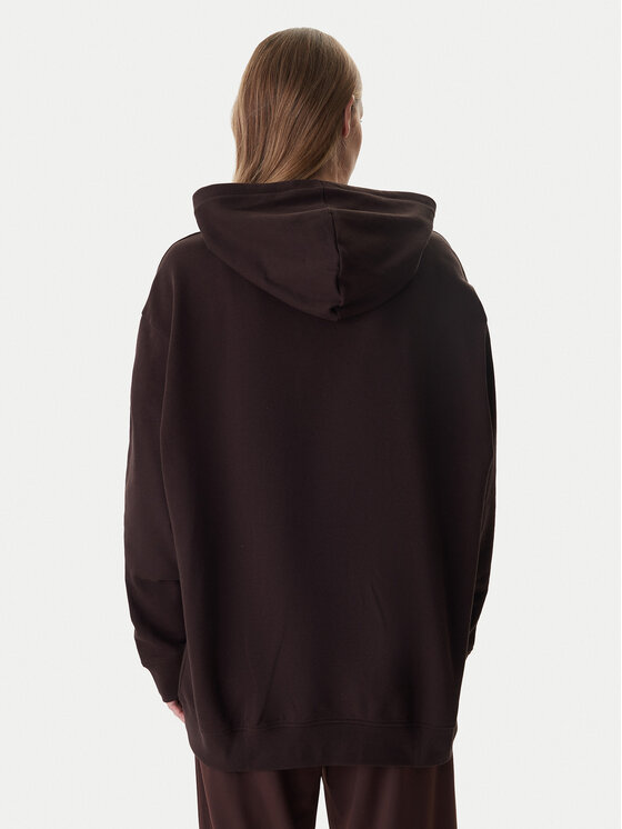 adidas adidas Mikina Essentials KC9145 Hnědá Oversize