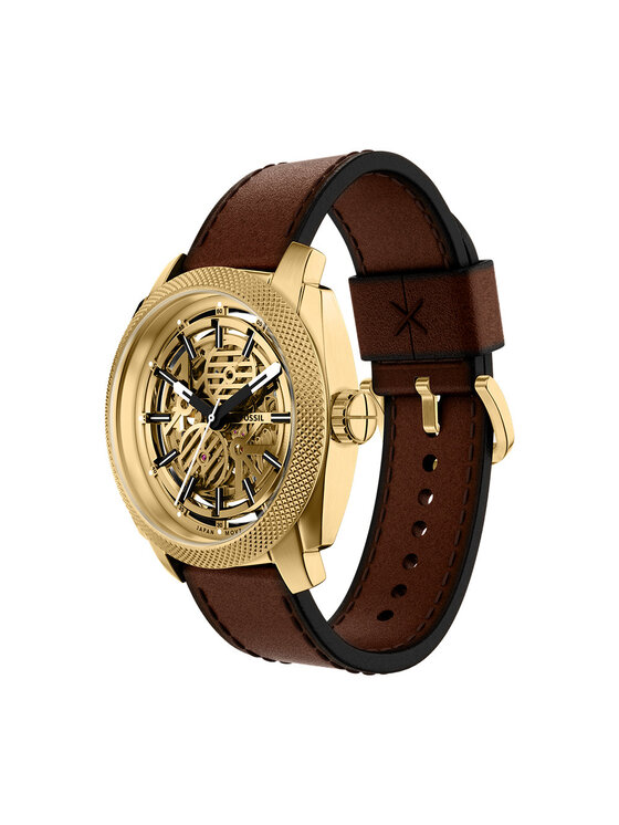 Fossil Fossil Hodinky Machine ME3278 Hnědá
