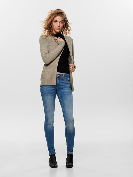 ONLY ONLY Kardigan Lesly 15174274 Beež Regular Fit