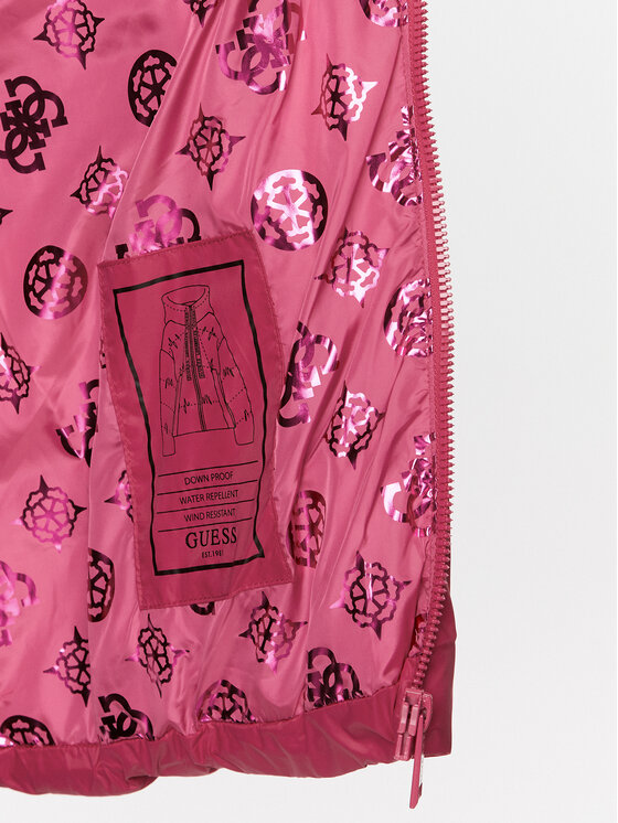 Guess Guess Žieminė striukė Letizia W3BL21 WG0V0 Raudona Regular Fit
