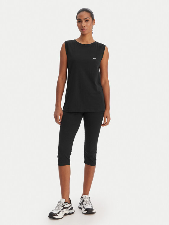 Emporio Armani Underwear Emporio Armani Underwear Marškinėliai EW000410 AF19023 UC001 Juoda Regular Fit