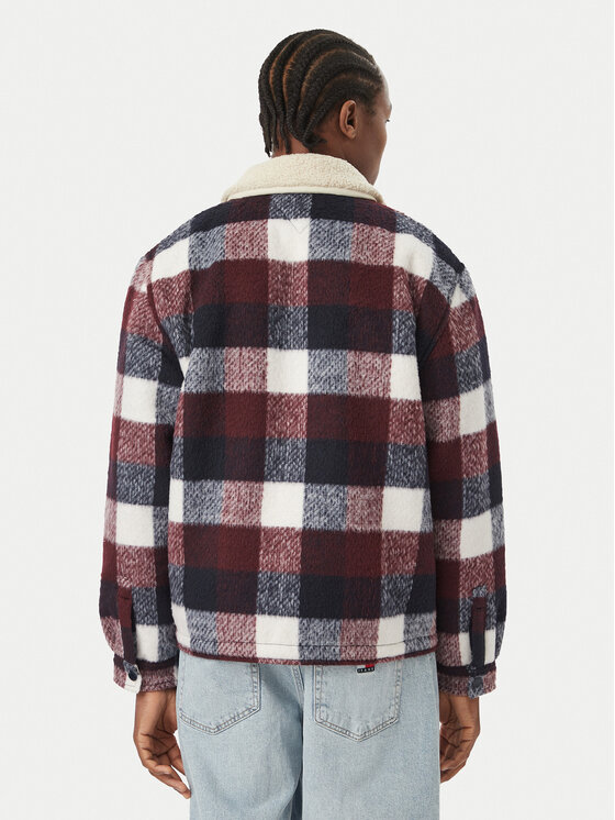 Tommy Jeans Tommy Jeans Srajčna jakna Shacket DM0DM23523 Pisana Relaxed Fit