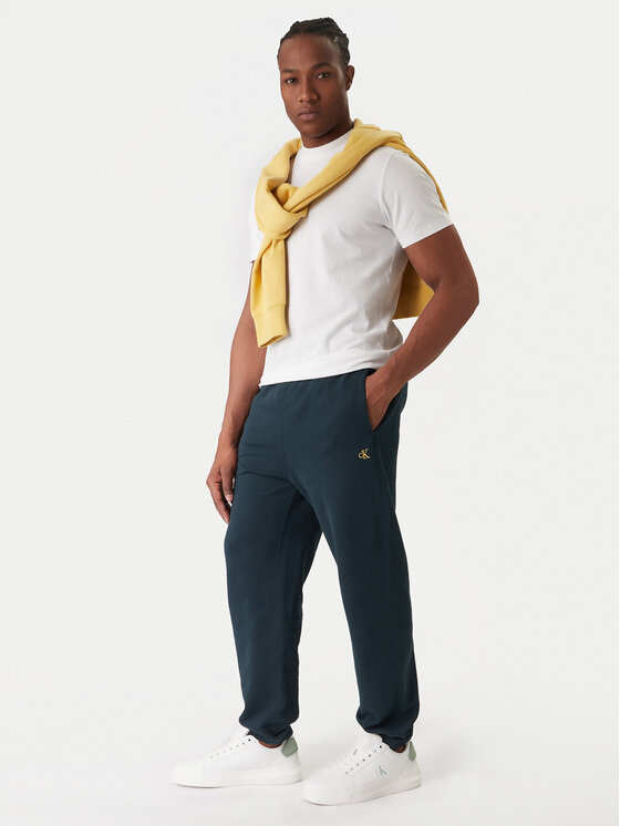 Calvin Klein Jeans Calvin Klein Jeans Pantaloni trening LV04RD241G Bleumarin Regular Fit