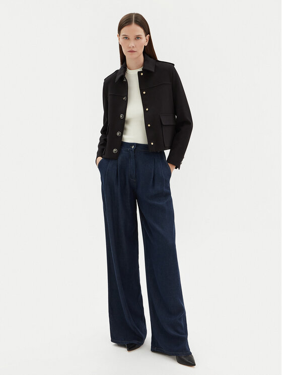 Motivi Motivi Демісезонна куртка Q590Q000718N Чорний Regular Fit