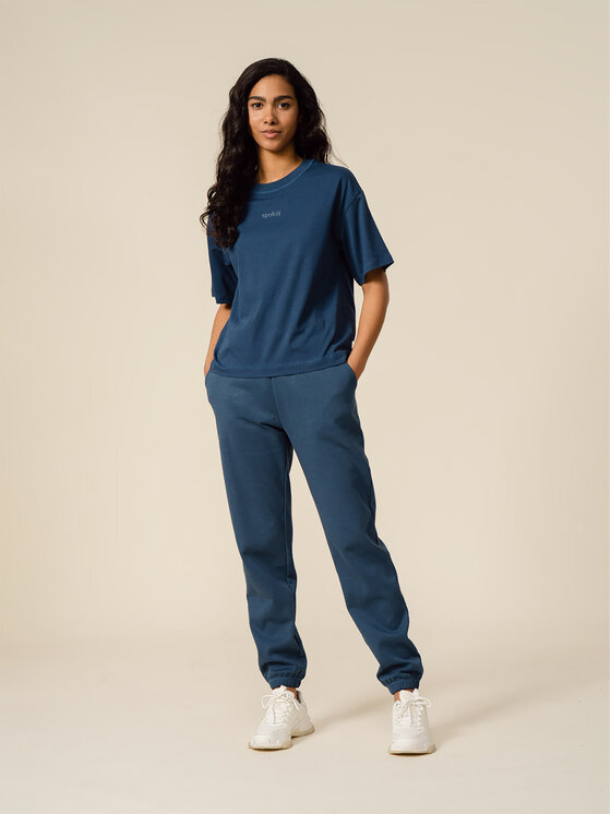 T-shirt OTHSS23TTSHF421 Blu scuro Oversize