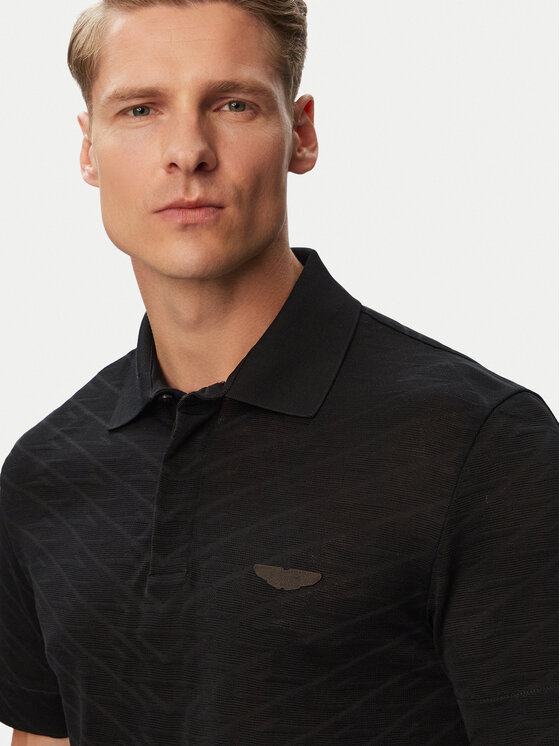 BOSS BOSS Polo C-Prout 180_AM 50565174 Crna Regular Fit
