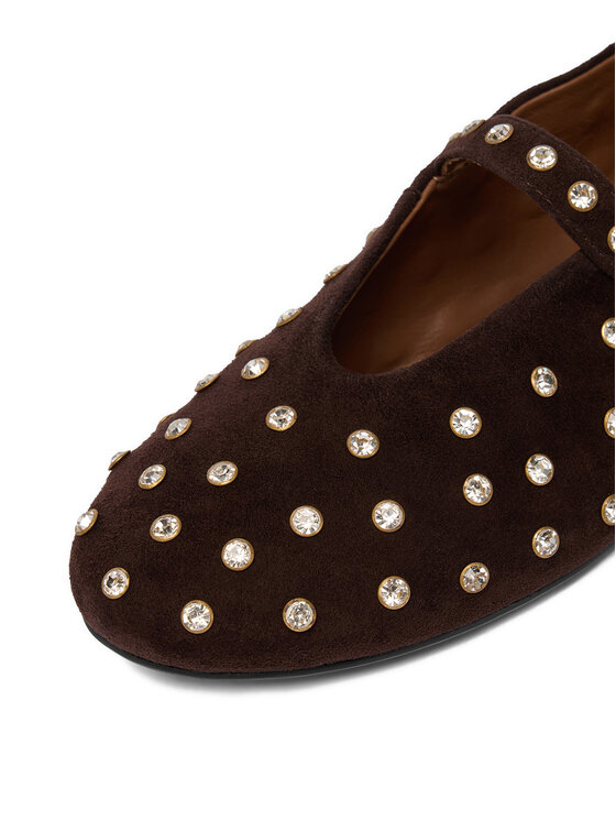 Eva Minge Eva Minge Ballerinas EO-NALA-249060-51 Braun