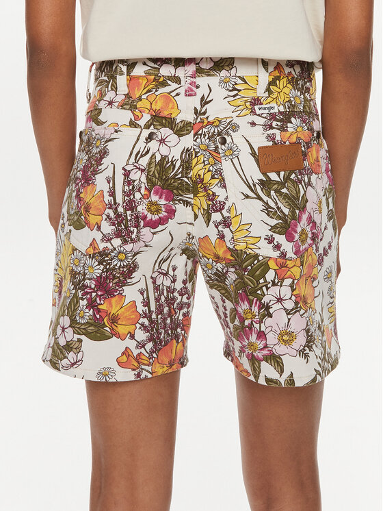 Wrangler Wrangler Σορτς υφασμάτινο Cowboy 112352053 Έγχρωμο Relaxed Fit