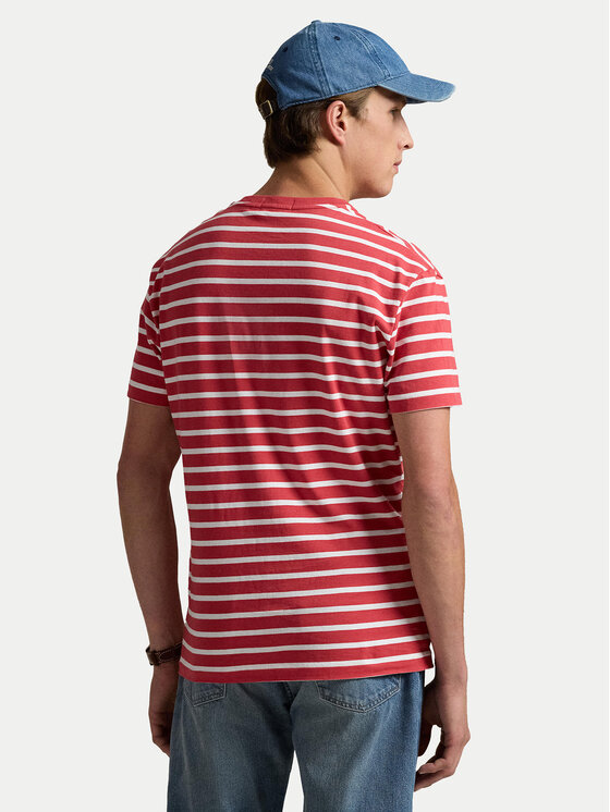 Polo Ralph Lauren Polo Ralph Lauren Majica 710938134005 Rdeča Slim Fit