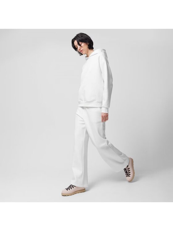 Outhorn Outhorn Pantaloni da tuta OTHWSS24TTROF705-11S Bianco Regular Fit