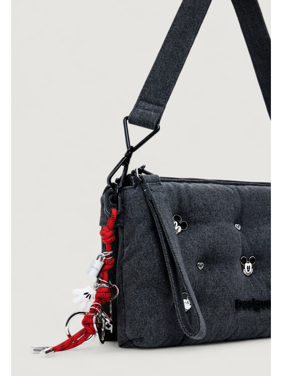 Desigual Desigual Σάκος BAG_MICKEY STUD Μαύρο