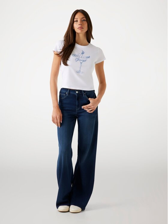 Guess Guess T-Shirt 176621 Biały Classic Fit