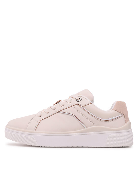 Tommy Hilfiger Tommy Hilfiger Sneakersy Feminine Court Sneaker FW0FW07122 Béžová