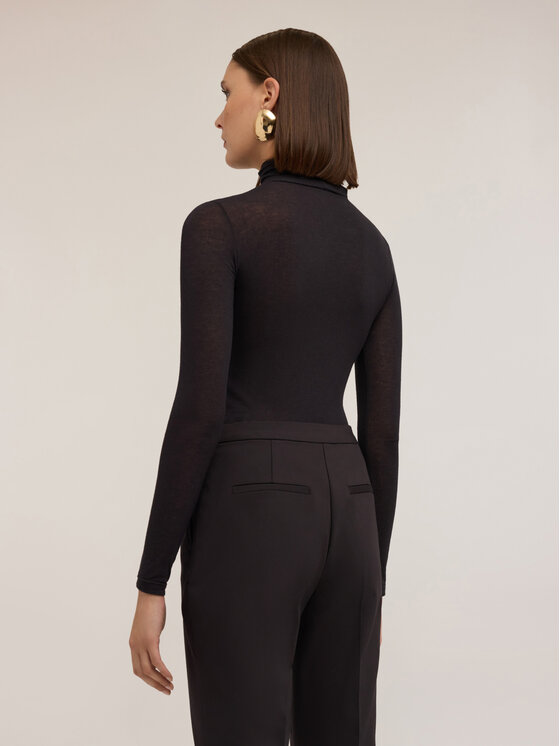 Motivi Motivi T-shirt G299W003333N033 Nero Regular Fit