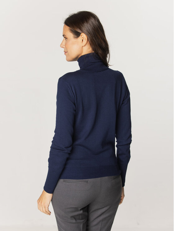 Willsoor Willsoor Golf 88026 Granatowy Regular Fit