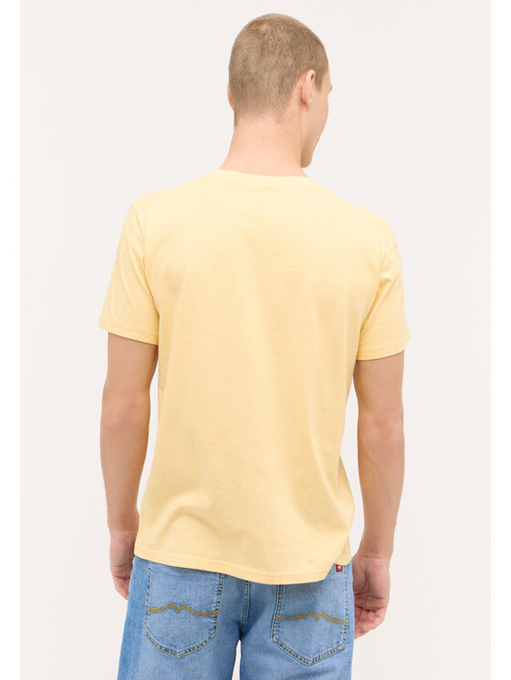 Mustang Mustang T-shirt AUSTIN Giallo Regular Fit