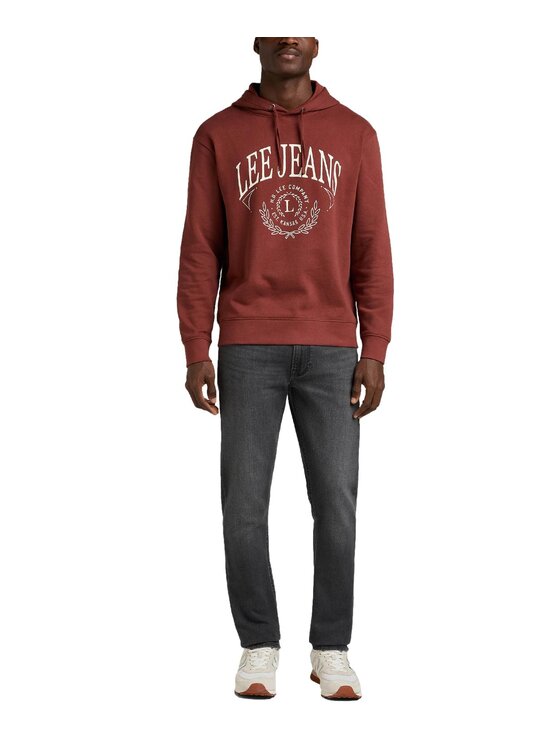 Lee Lee Jeansy L719VHE12 Szary Slim Fit
