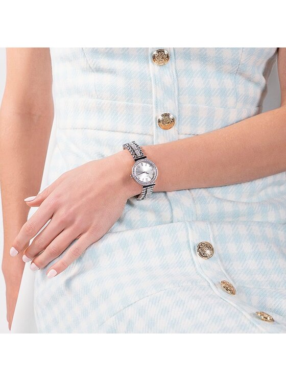 Guess Guess Hodinky GW0401L1 Strieborná