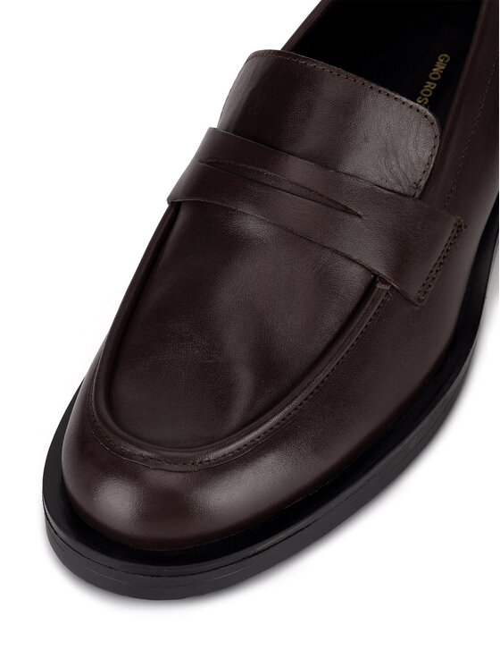 GINO ROSSI Gino Rossi Mokasíny NIDA-116001 Hnedá