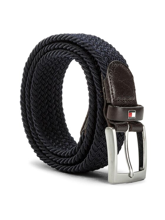 Tommy Hilfiger Muški Remen New Adan Belt 3.5 AM0AM02801 85 Tamnoplava