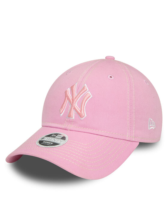 New Era New Era Cappellino Wmns Washed 920 Nyy 60434987 Rosa