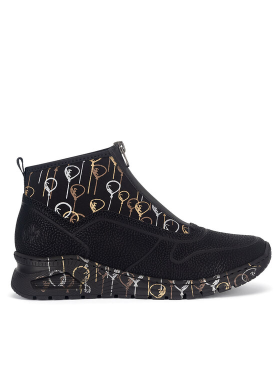 Rieker Rieker Pantofi M4953-00 Negru