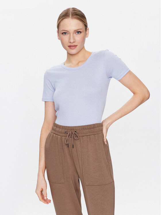 United Colors Of Benetton Majica 3GA2E16A0 Modra Regular Fit