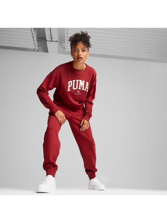 Puma Puma Spodnie dresowe 681542 Czerwony Regular Fit